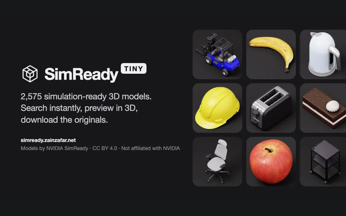 SimReady Tiny screenshot